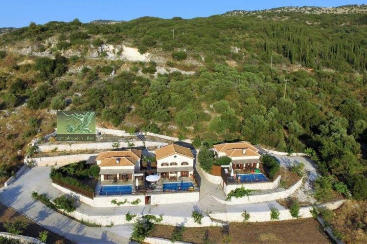 Villas For Rent-Lefkada-Amadryades Villas-holidays4y.com